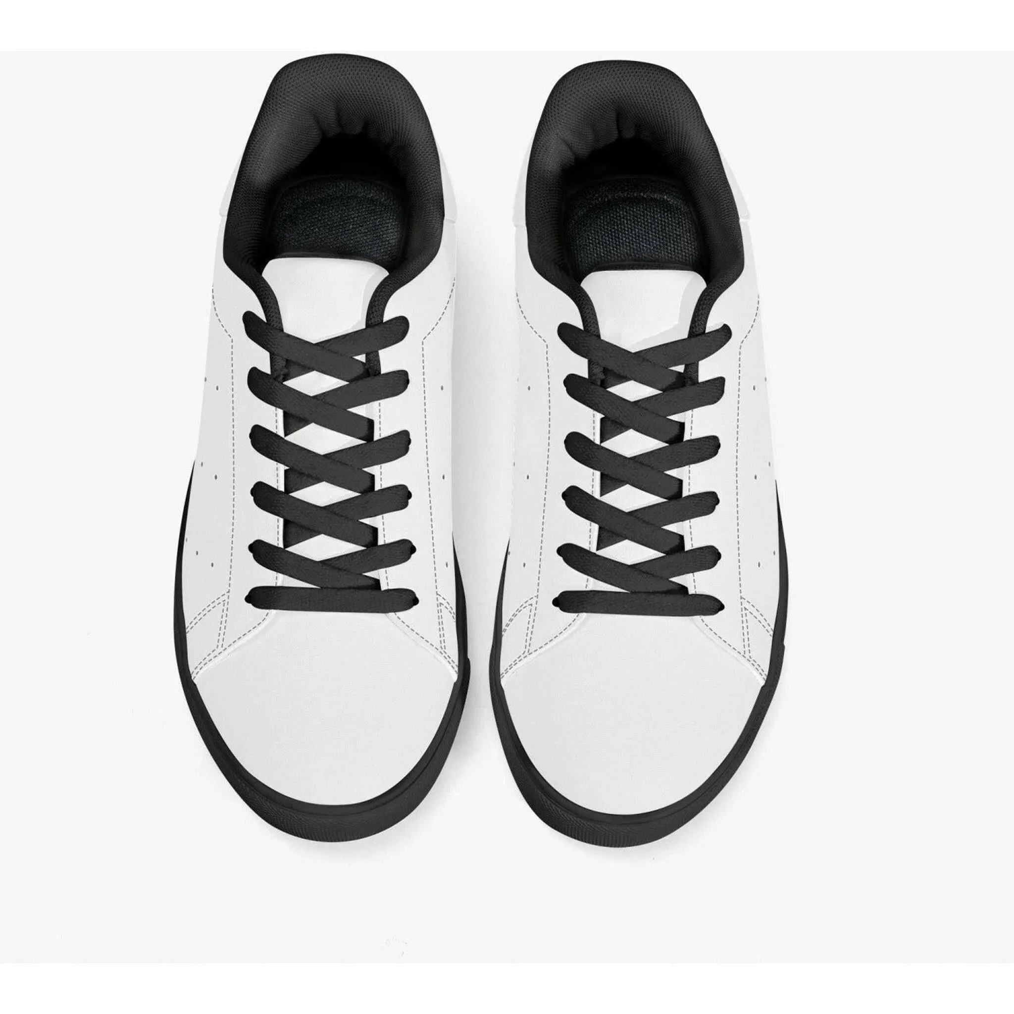 Jacki Easlick Lux Egg Low-Top Leather Sneakers