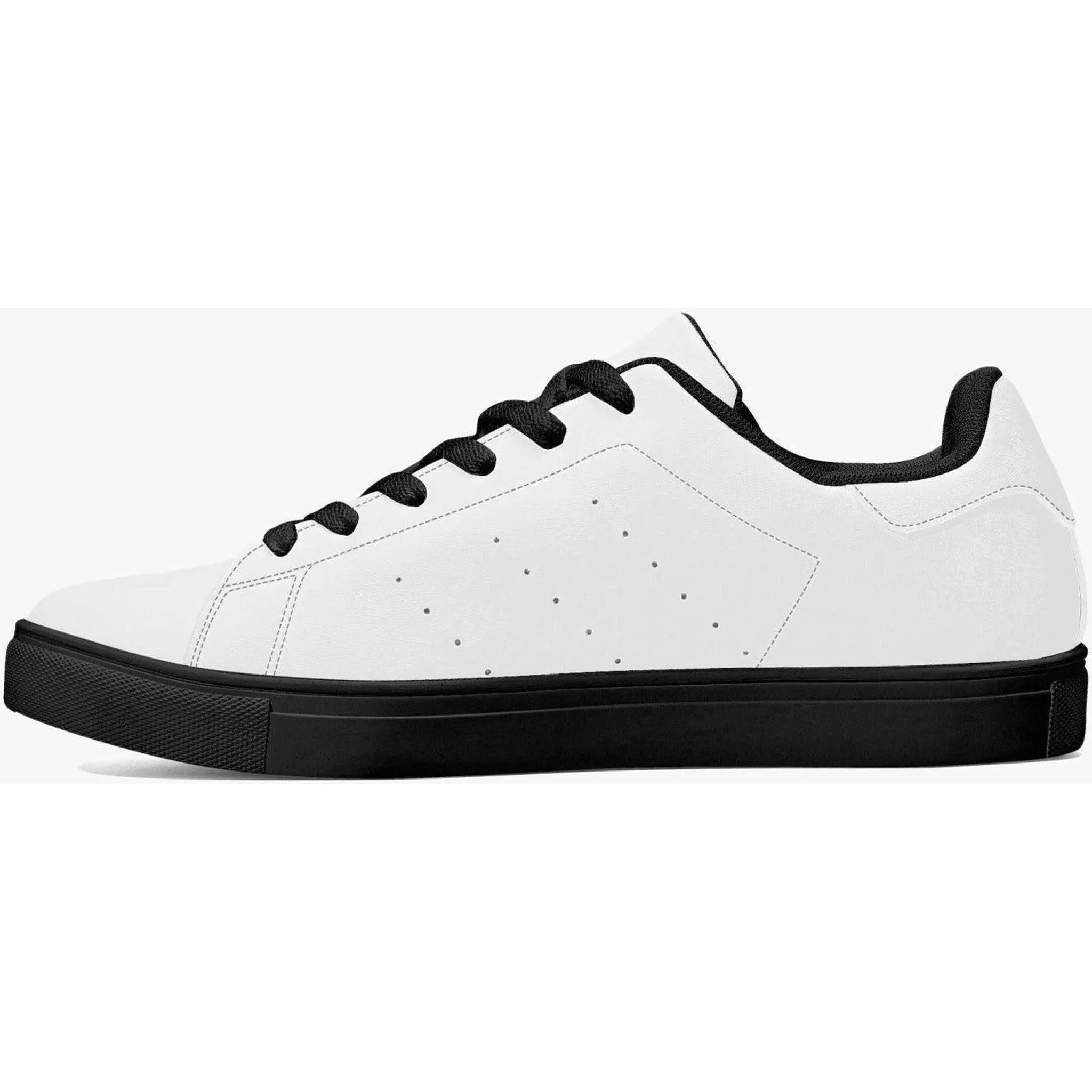 Jacki Easlick Lux Egg Low-Top Leather Sneakers