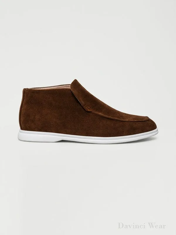 La velour ™ | High dark brown loafer