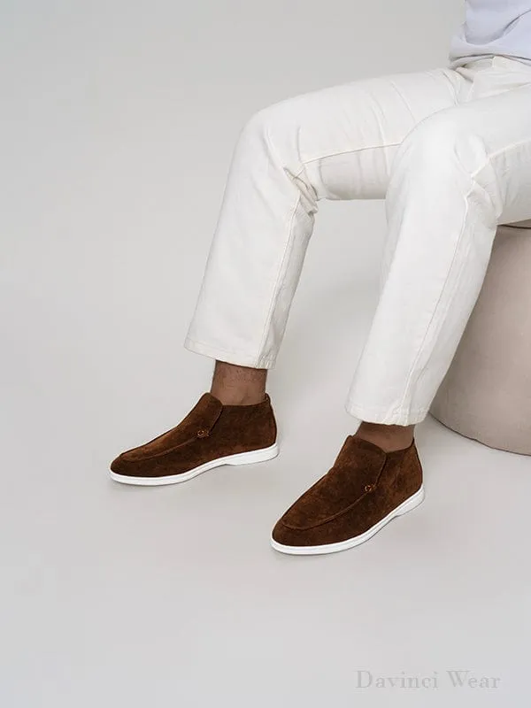 La velour ™ | High dark brown loafer