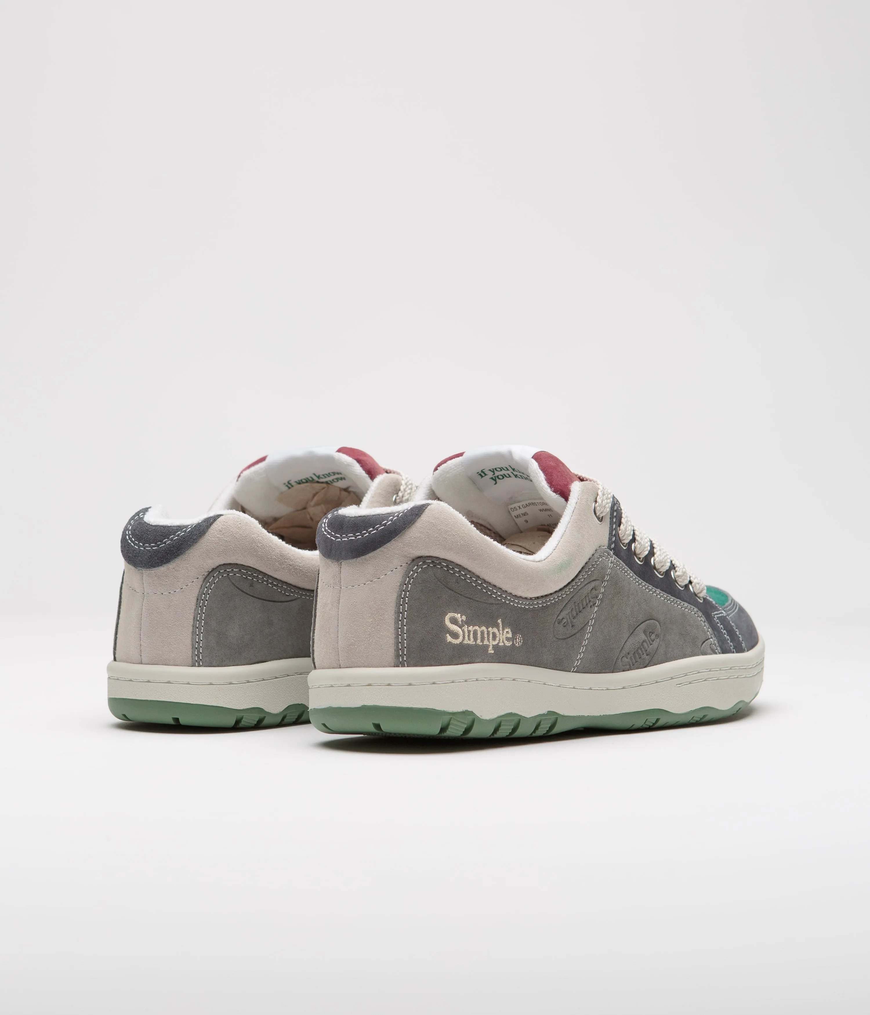 Simple x Garbstore OS Shoes - Multi