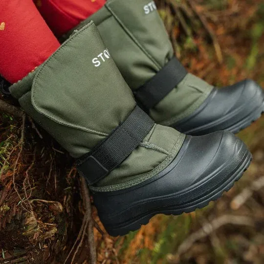 Stonz Trek Big Kids Winter Boots - Cypress