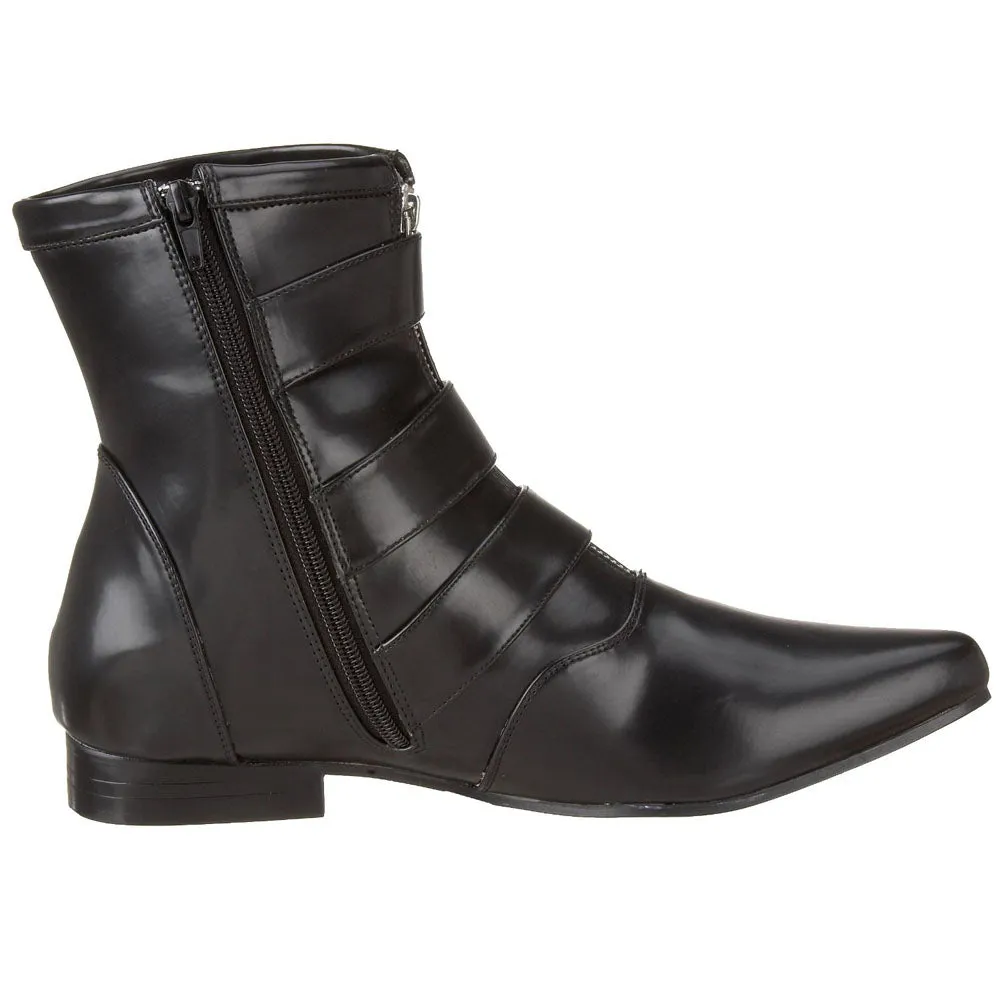 Winklepicker Skull Boots