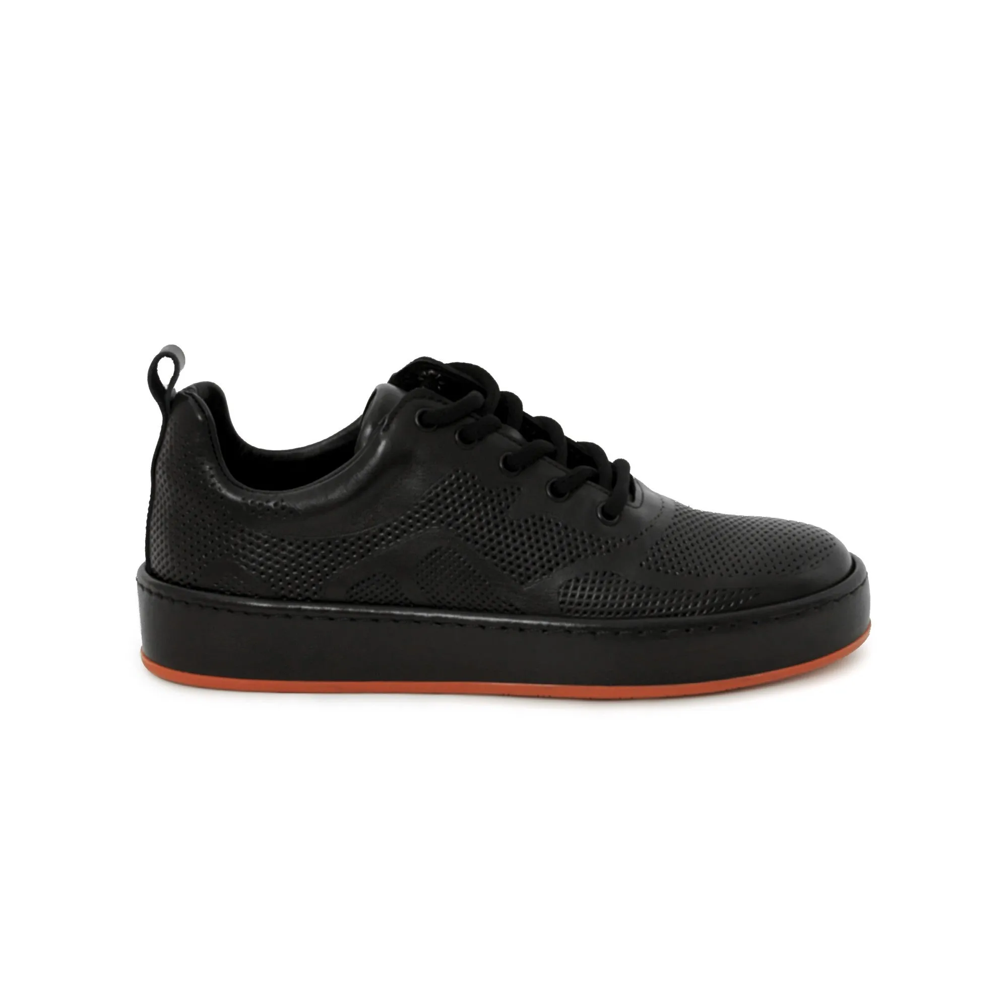 Women's Calf Leather Handmade Sneakers W5008